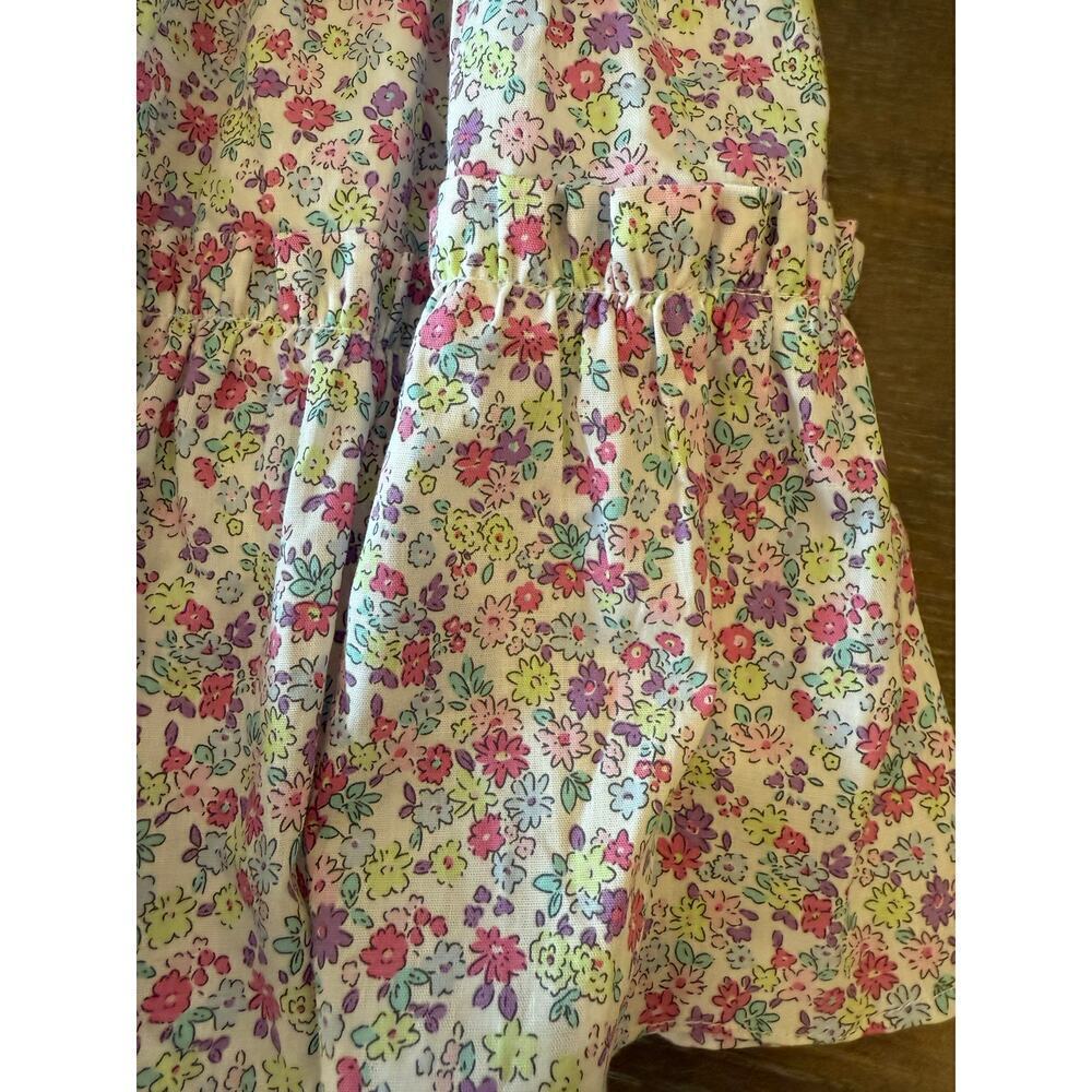 J.Marie Pink/Purple Floral Smocked Mini Skirt Women Size S - Picture 2 of 7